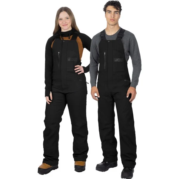 Pantalon de Motoneige Task Canevas Isolé à Bretelle Unisexe - Image 5