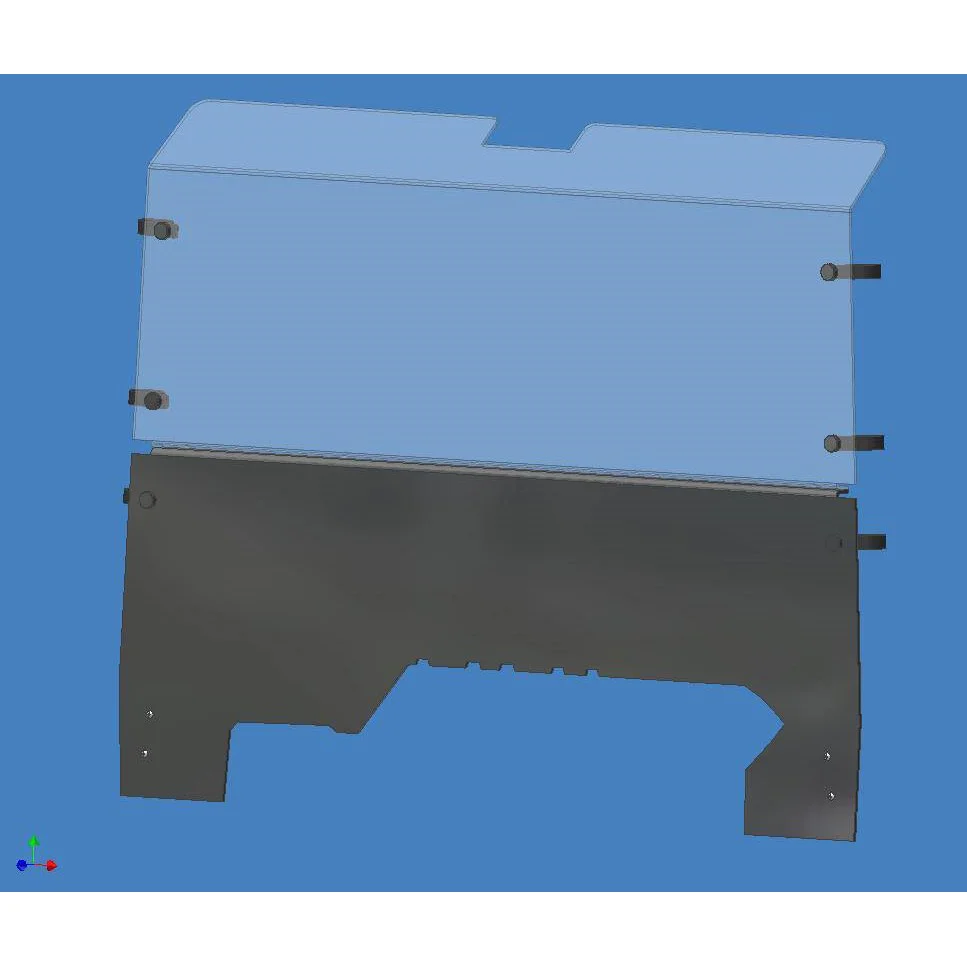 Pare-Brise Arrière John-Deere XUV 560 590 2012-20