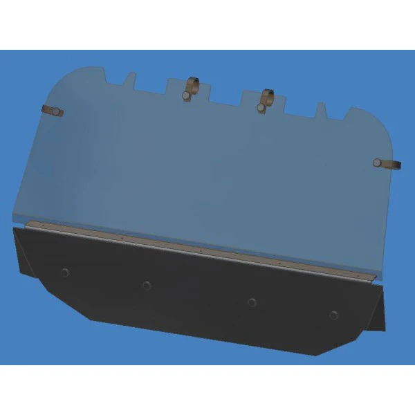 Pare-Brise Arrière Polaris RZR S 900 1000 2015-20 - Image 2