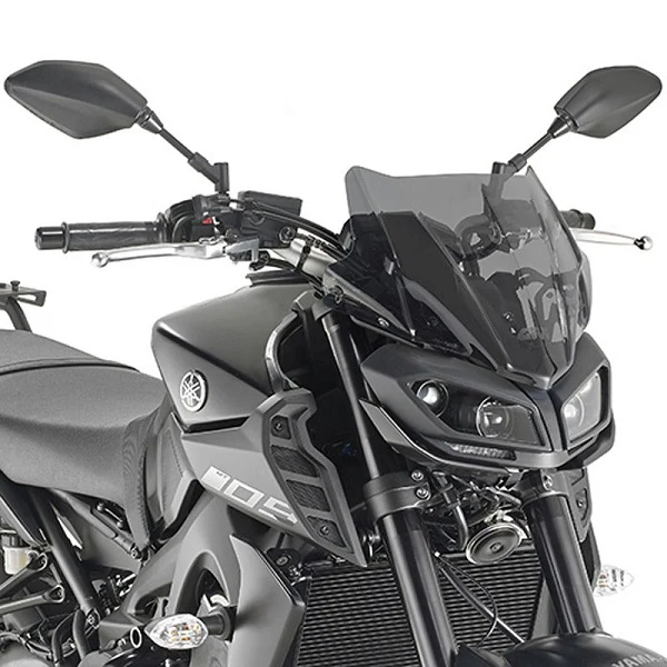Pare-Brise Fumé pour Moto Yamaha MT-09 18-20
