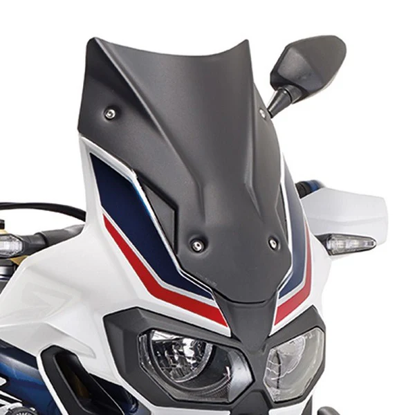Pare-Brise Noir Mat pour Moto Honda CRF1000L Africa Twin/Adv 16-19