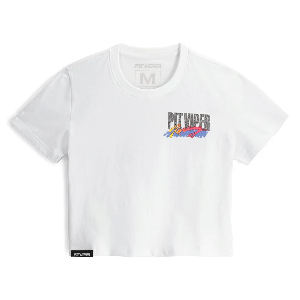 T-Shirt Racing Crop Femme