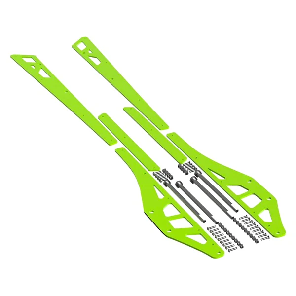 Renfort de Rail Série Powdercoat pour Motoneige Polaris - Image 6