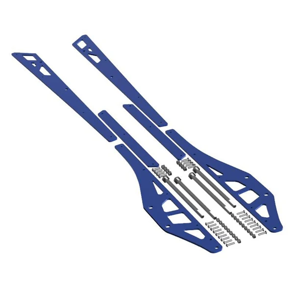 Renfort de Rail Série Powdercoat pour Motoneige Polaris - Image 9