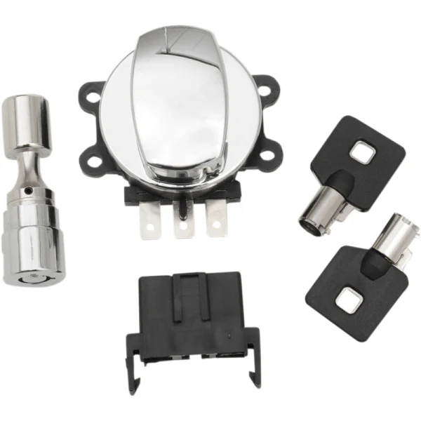 Serrure de Commutateur d'Allumage et Verrou de Fourche de Moto - Drag Specialties - Image 2