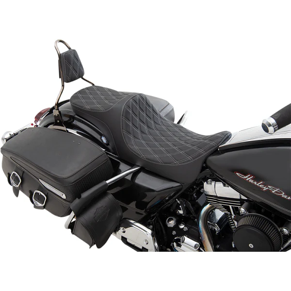 Siège Predator III 2-Up pour Moto Harley Davidson - Drag Specialties - Image 11