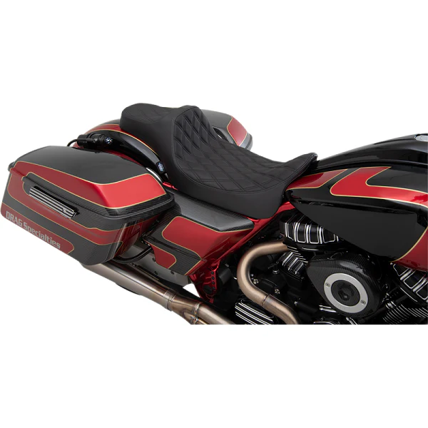 Siège Predator III 2-Up pour Moto Harley Davidson - Drag Specialties - Image 13