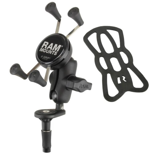Support De Téléphone RAM X-Grip Avec Base De Fourche De Moto - Image 2