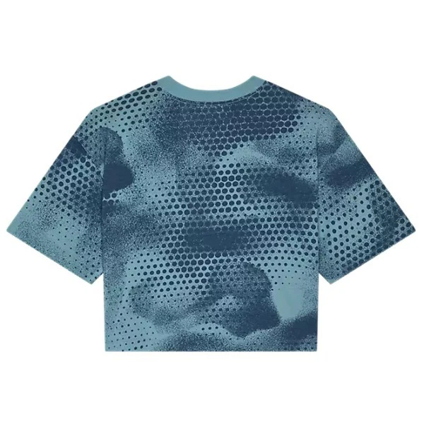 T-Shirt AOP Oversized Crop Tech Femme - Image 2