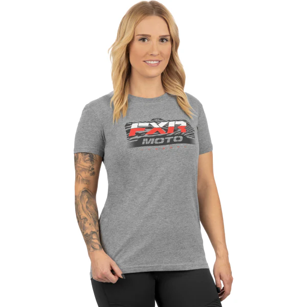 T-Shirt Premium Moto Boyfriend Femme - Liquidation - Image 3