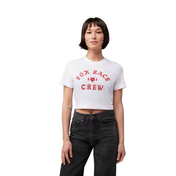 T-shirt Race Crew Cropped Femme - Image 6